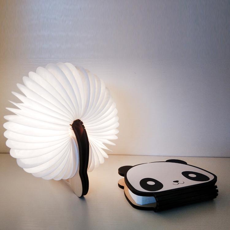 Рождественские креативные подарки деревянная книга свет лампа бумажная лампа для