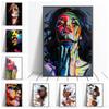 Colorful Woman Poster and Prints Nordic Wall Art Picture Abstract Canvas Art Paintings for Living Room Cuadros Home Decoration No Frame