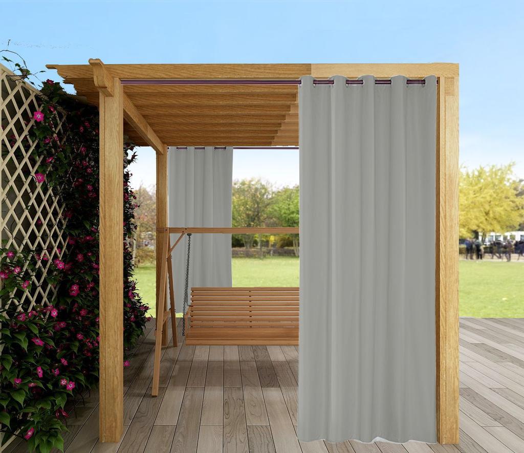 2 панели затемняющие наружные шторы для патио водонепроницаемые, солнцезащитные жалюзи всепогодные наружные шторы для приватности для перголы/беседки