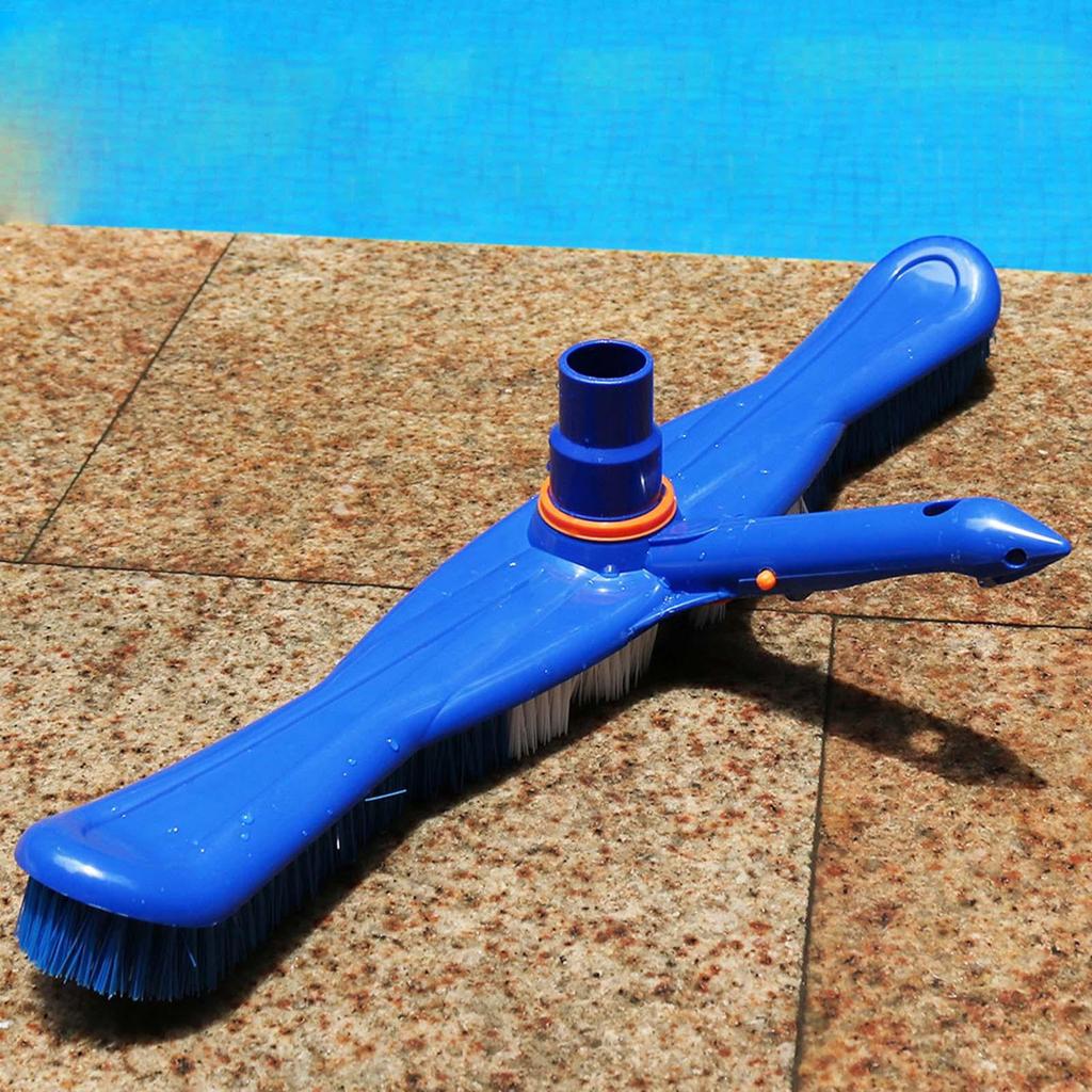 Бассейн для чистки щетки с вакуумной головкой для бассейна с вращающимся столом