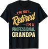 Grandpa Shirt For Men Funny Fathers Day Retired Grandpa T-Shirt