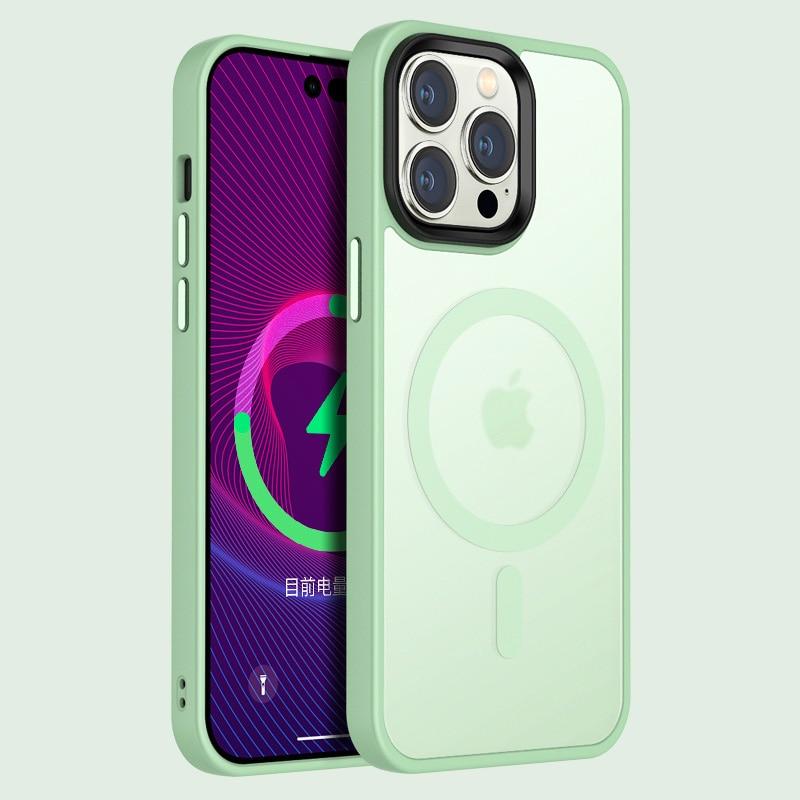 Чехол для телефона для IPhone 14 Pro Max, чехол Magsafing, чехол для IPhone 13, 12, 11 Pro Max 14, чехол с беспроводной зарядкой 14 Pro, магнитный чехол Magsafe