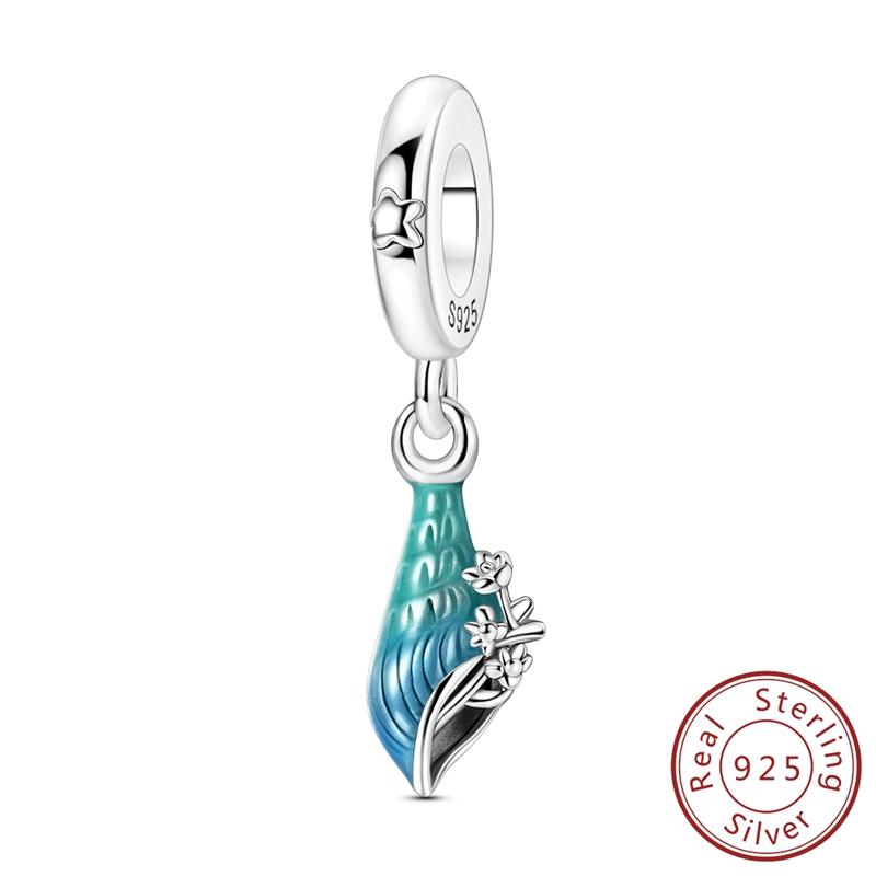 Новые летние шармы, бусины, подвески, медные бусины в виде черепахи, морской звезды, ракушки, подходят для оригинального браслета, аксессуары для самостоятельного изготовления ювелирных изделий