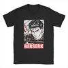 Berserk T-Shirt Men Women 100% Cotton Plus Size Daily Casual Graphic O-Neck Japanese Anime Oversized Streetwear Cool Unisex Tees