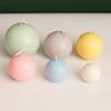 5-10cm Spherical Candle Plastic Mold DIY Handmade Cylindrical Planetary Series Aromath Candle Making Supplies Acrylic Mold Kit