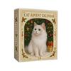 Cat Advent Calendar 24 Days Christmas Countdown Calendar Cute Acrylic Kitten Ornaments Holiday Decor for Cat Lovers