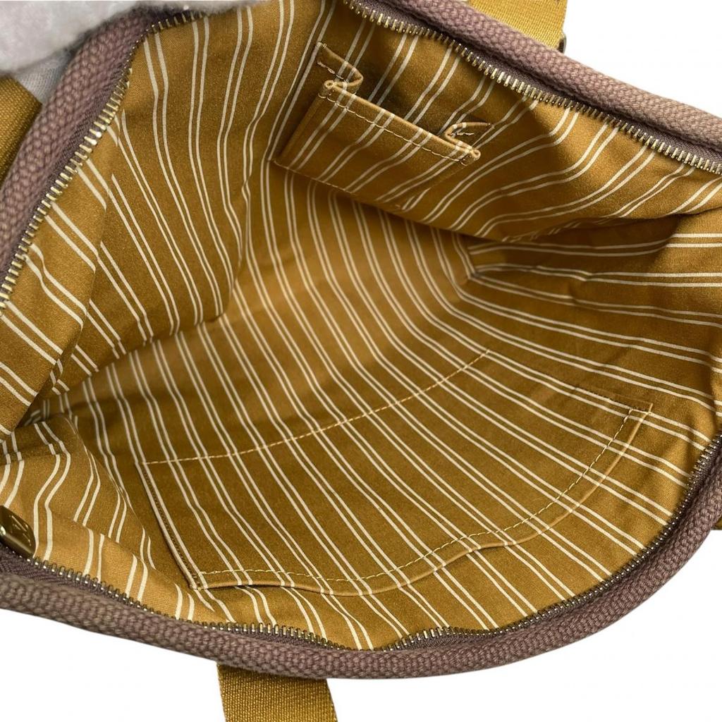 LOUIS VUITTON Hippo MM Antigua Tote Bag canvas Brown M40086 Used