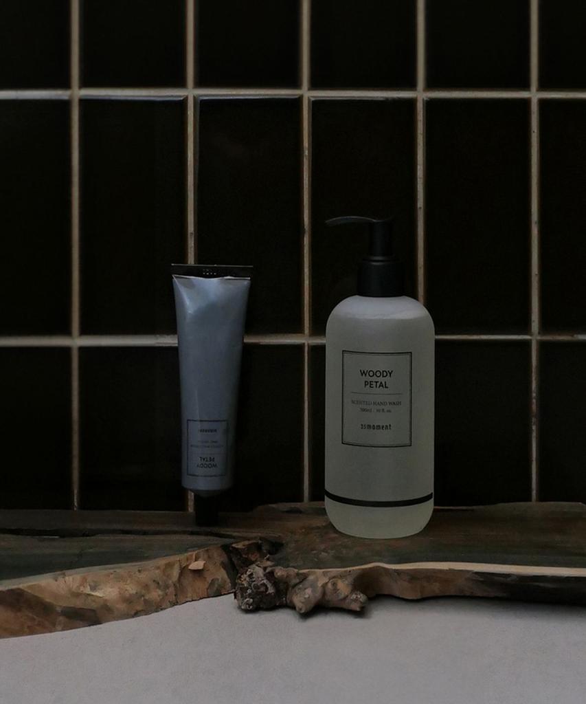 Набор ароматизированного мыла для рук и крема для рук «Древесный лепесток»