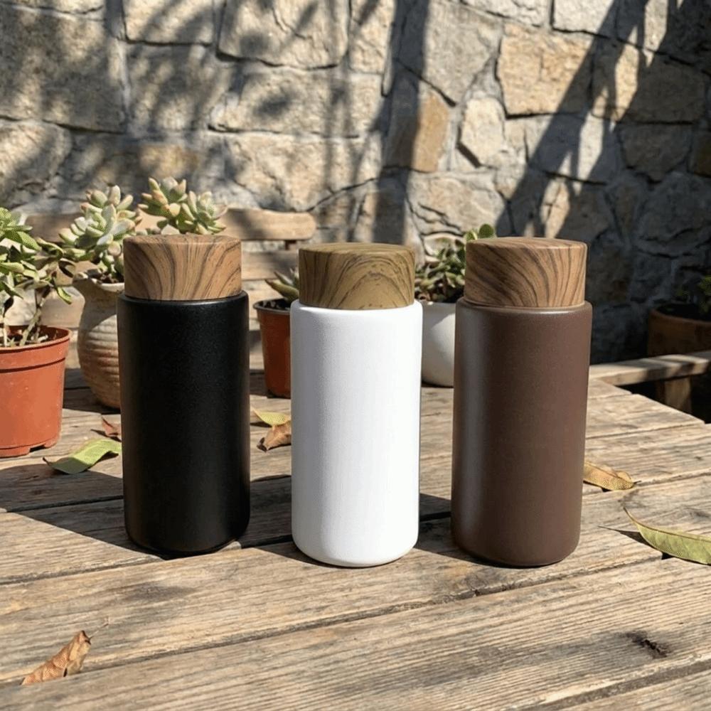 Mini Stainless Steel Thermos Mug Leak-Proof Tea Brewing Cup Drinkware Thermal Water Bottle Outdoor