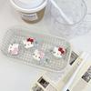 Крышка для зубной щетки Hello Kitty Милый мультяшный аниме Держатель для зубной щетки Контейнер для хранения для путешествий на открытом воздухе Защитный чехол для зубной щетки