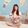 1 шт. 25 см милая плюшевая игрушка в виде собаки хаски, мягкая кукла в виде щенка, кавайное животное, подарок для детей, малыш Крис