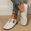 Fashion Trendy Women's Casual Shoes 2024 New Comfortable and Simple Flat Bottom Anti Slip Vulcanized Women's Shoes Zapatos De Mujer