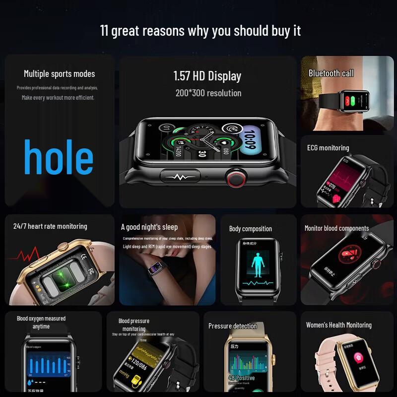 KPEP Medical Flagship Smart Health Bracelet (CN version)