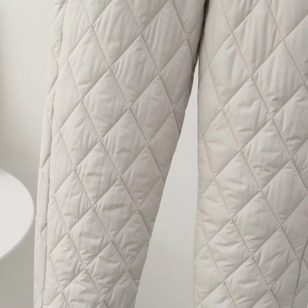 Пуховые брюки, женская верхняя одежда, облегающие брюки большого размера с высокой талией, сохраняющие тепло, зимние брюки-шаровары