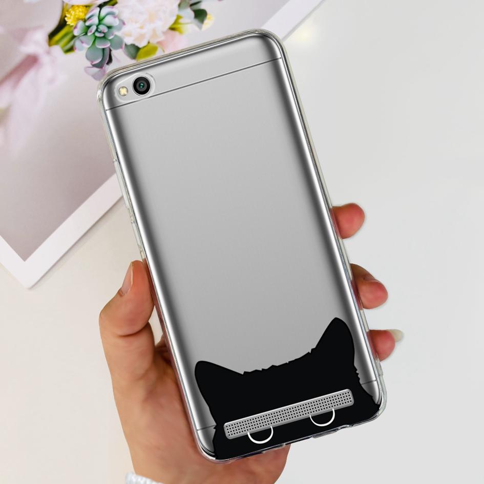For Xiaomi Redmi 4A Case Fashion Butterfly Transparent Silicone Soft Cover For Xiaomi Redmi 5A Funda Redmi5A Redmi4A Phone Cases