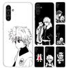 Черно-белый чехол для телефона Hunter HXH для Samsung Galaxy A17 A16 A26 A36 A56 A15 A25 A35 A55 A14 A24 A34 A54 A13 A23 A33 A53 A05S A0