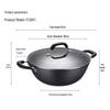 Supor Cast Iron Deep Wok with Double Handles, 36cm