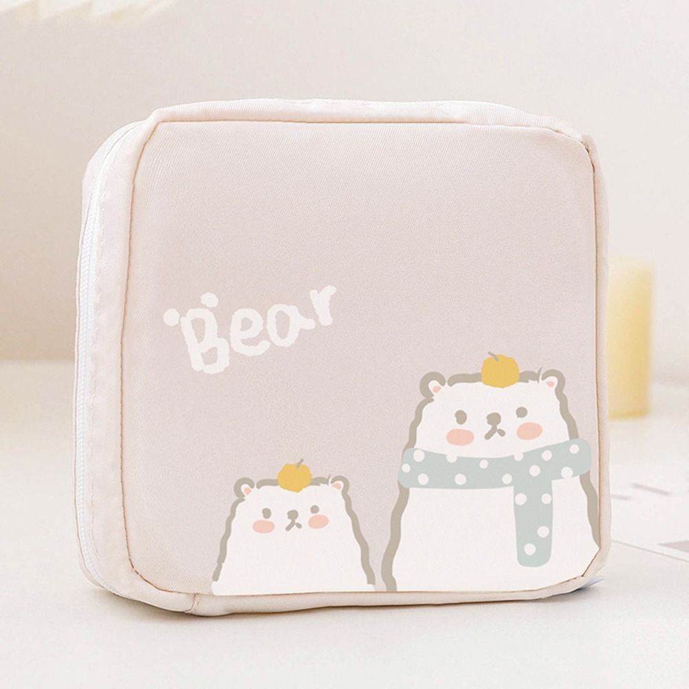 Makeup Storage Tampon Holder Zipper Sanitary Napkin Bag Sanitary Pads Bag Coin Purse Storage Bag