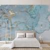 3d Photo Wallpapers Blue Texture Marble Wall Paper Living Room Tv Sofa Bedroom Study Wall Murals Decor