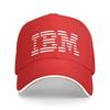 NEW IBM Hats Hip Hop Hat Cotton Baseball Cap Custom Adjustable Trucker Hat for Unisex  Women