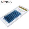 12 Rows Of Color Single Grafted False Eyelashes,Rainbow  Eye Makeup Tools, Natural Extension, Dramatic Makeup Eyelashes.