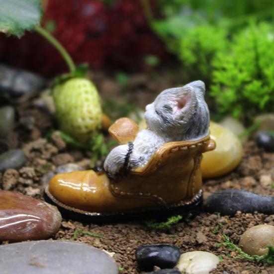 Miniature Tortoise DIY Handmade Resin Fairy Garden Figurine for Gift