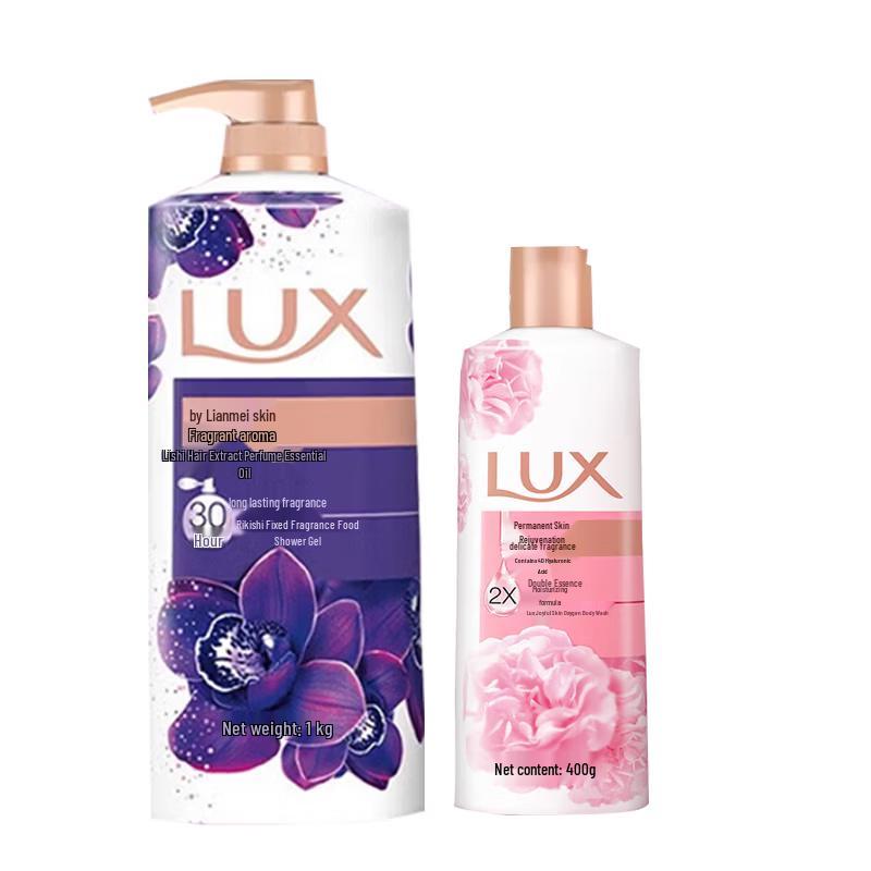 LUX Enchanting Lotus & Moisturizing Shower Gel Set