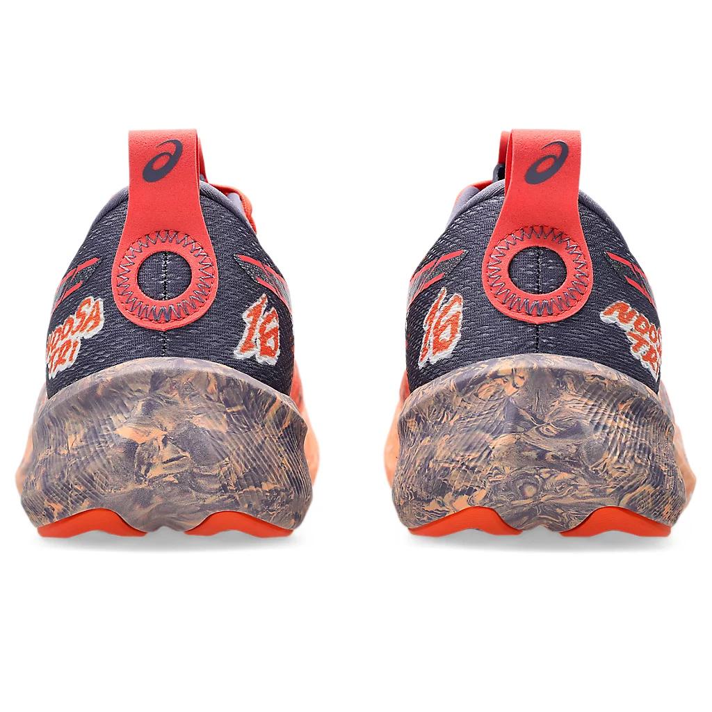 Asics Мужские кроссовки Noosa Tri 16 серо-фиолетовые Mojave оранжевые 1011B872-500