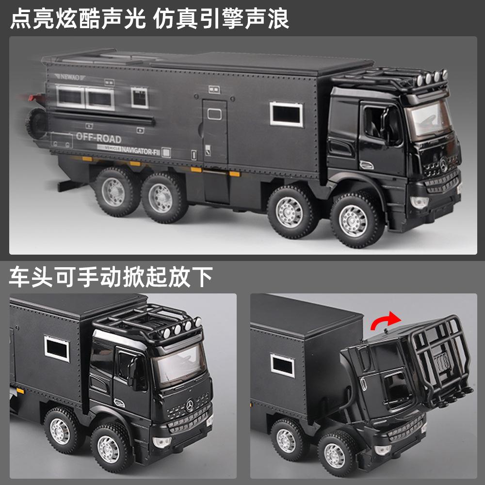 1/32 Norma Dixon Alloy Model Huili Акустооптическая многофункциональная имитационная модель автофургона для детей
