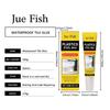 Household White Plastic Steel Mud Waterproof Caulking Glue  for Bathroom Toilet Kitchen Sink Sealer