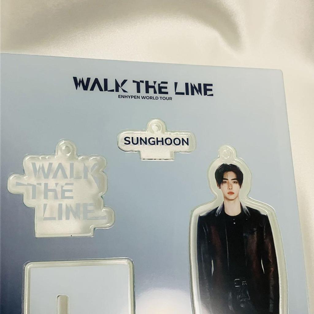 [USED] Korea ENHYPEN WALK THE LINE Acrylic Stand Keyring Sung Hoon