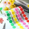Waterproof Color Coding Labels Coated Paper Dot Labels New Color Round Stickers  Planners Journals