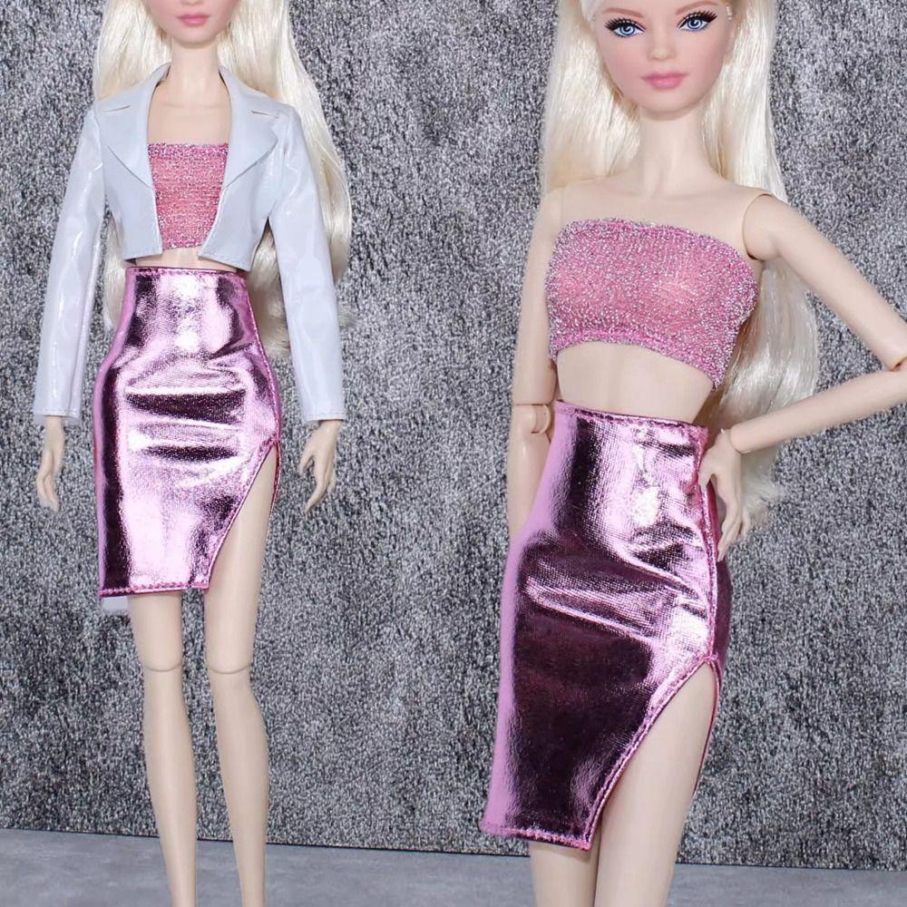 Модная кукольная одежда для вечеринок, повседневная одежда, плюшевое пальто, новая одежда для кукол 30 см, одежда для кукол 11,5"/1/6 BJD