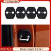 4 шт./компл. ABS Накладка на замок двери автомобиля Защитная наклейка для Hyundai Tucson Sonata Creta Ix25 Kona Solaris 2016 -