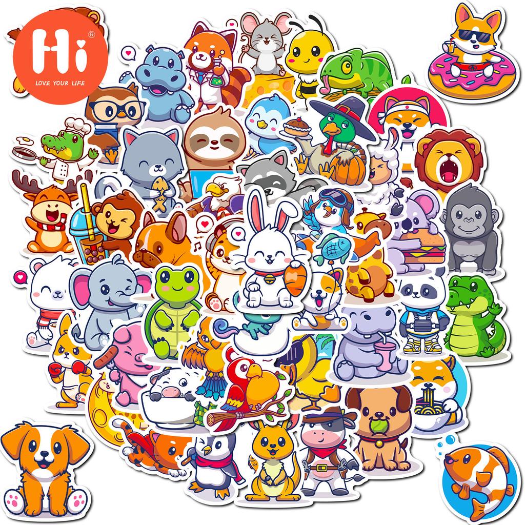 50Pcs New Stickers Cute Stickers Notebook Mobile Phone Stickers