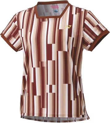 Yonex Игровая футболка с коротким рукавом Коричневая L Женская, (+015)