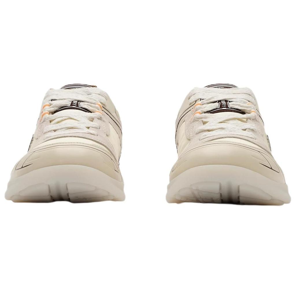 Burberry Matrix Low top Casual Shoes Men's Porcelain White 81195381