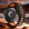 Силиконовый ремешок с горизонтальными полосками для Galaxy Watch 7 Ultra, спортивный ремешок, дышащий и удобный ремешок для часов