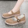 Женские сандалии летние Mary Jane Closed Toe Flats Casual Soft Walking Sandals для девочек Plus Size