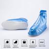 1 Pair PVC Rain Shoe Covers Zipper Closure Convenient Women Shoes Boots Overshoes