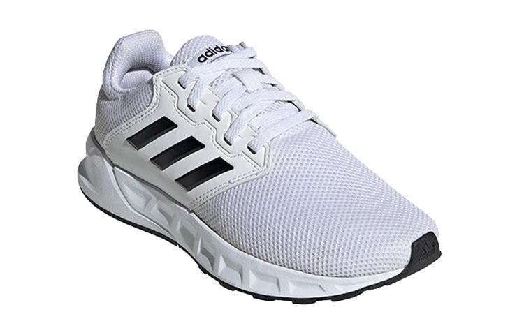 adidas Showtheway Нескользящие износостойкие низкие детские кроссовки для бега Белые Черные Детские FX3857