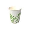 Fuji Super Paper Cups, 5 Oz, White Leaf Pattern, Quantity: 100 Cups X 30 Bags
