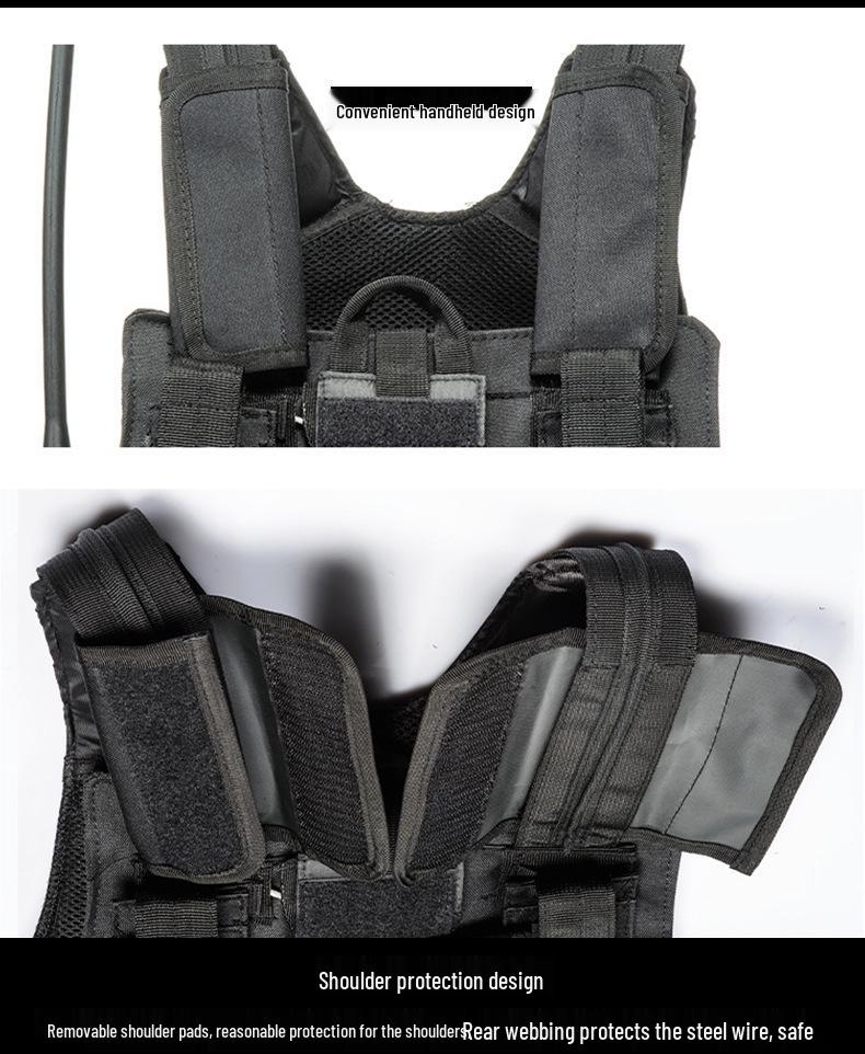 Outdoor Military Enthusiast Steel Wire Molle Vest