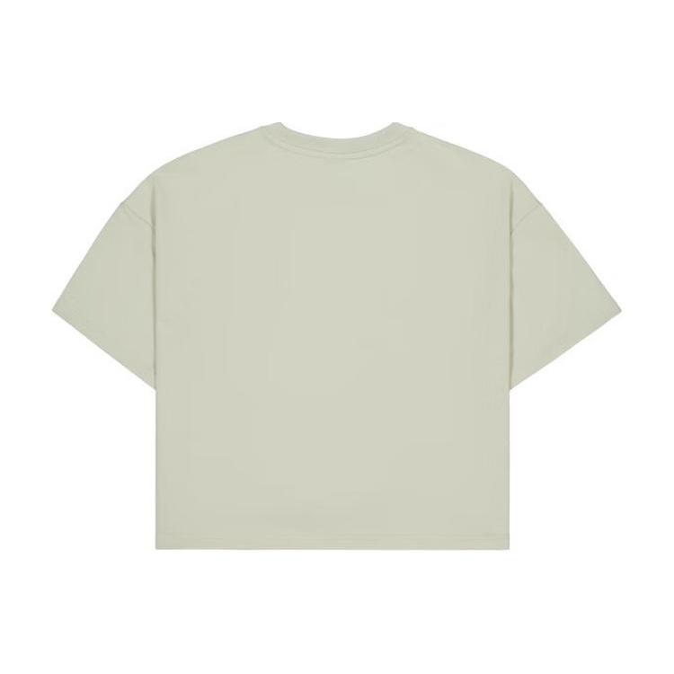 (WMNS) New Balance Cotton T-Shirt Asia Sizing 'Grey' Women's AWT31573-OVN