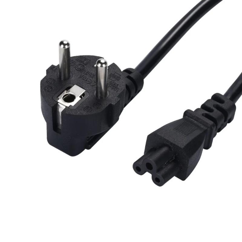 Кабель питания ЕС для ноутбука, 3-контактный, 10 А, адаптер, удлинитель для зарядного устройства HP, Dell, Toshiba, Sony, ASUS, Lenovo, Samsung, ноутбук 1,2 м