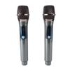 UHF Wireless Handheld Microphone System 1 for 2 - Dynamic Cordless Microphone for Outdoor Home Singing and More