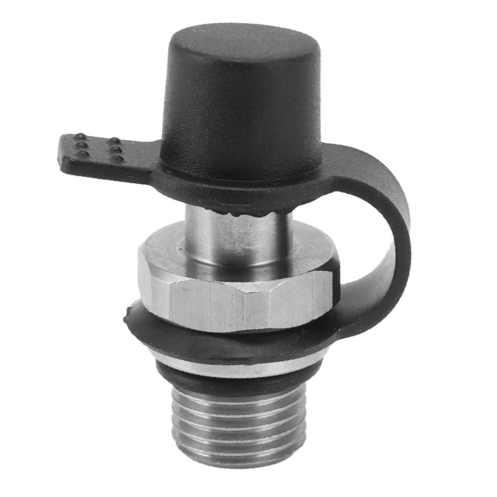 CO2 Inflation Connector M10x1 Male Stainless Steel Soda Water Bottle Parts with Gasket