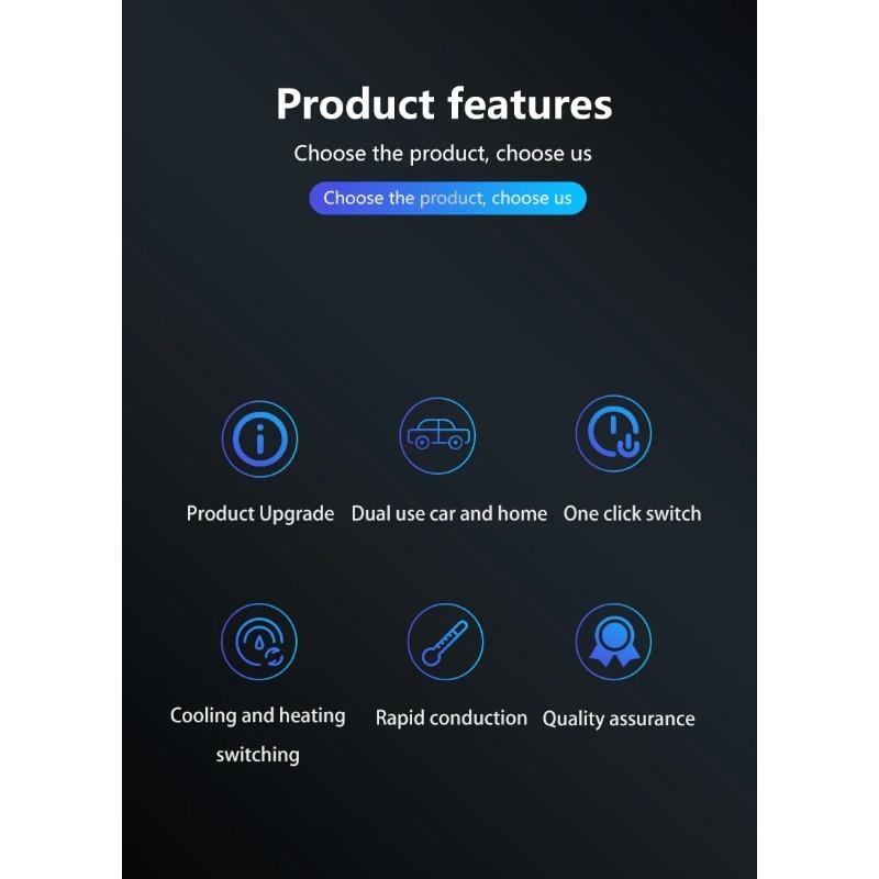 Контроль температуры, 12 В, интеллектуальная чашка для охлаждения и нагрева, нагрев из нержавеющей стали, умная чашка для путешествий