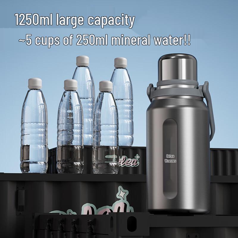 RELEA Большая термобутылка из нержавеющей стали 316L