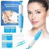 2-in-1 Auto Tags Skin Tags Removal Pen Fast Removal Kit Safe Auto Tags Removal Pen With 40 Rubber Bands For 2-8mm Skin Tags